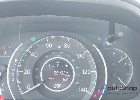 2013 Honda Cr-V Ex-L z USA, uszkodzony, nr VIN 5J6RM3H79DL005582